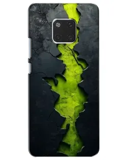 Чехол для Huawei Mate 20 (HMA-L09, HMA-L29) с картинкой «Салатовый разлом скалы» Чехол для Huawei Mate 20 (HMA-L09, HMA-L29) с картинкой «Салатовый разлом скалы»