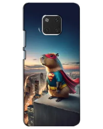 Чехол для Huawei Mate 20 (HMA-L09, HMA-L29) с картинкой «Капи-мен супергерой» Чехол для Huawei Mate 20 (HMA-L09, HMA-L29) с картинкой «Капи-мен супергерой»