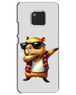 Чохол для Huawei Mate 20 (HMA-L09, HMA-L29) з картинкою «Капібара репер даб» Чохол для Huawei Mate 20 (HMA-L09, HMA-L29) з картинкою «Капібара репер даб»