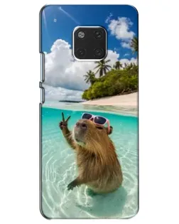 Чохол для Huawei Mate 20 (HMA-L09, HMA-L29) з картинкою «Капібара на морі» Чохол для Huawei Mate 20 (HMA-L09, HMA-L29) з картинкою «Капібара на морі»