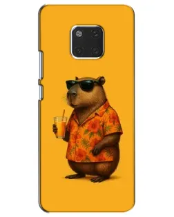 Чохол для Huawei Mate 20 (HMA-L09, HMA-L29) з картинкою «Капібара на відпочинку» Чохол для Huawei Mate 20 (HMA-L09, HMA-L29) з картинкою «Капібара на відпочинку»
