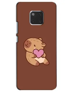 Чохол для Huawei Mate 20 (HMA-L09, HMA-L29) з картинкою «Капібара з серцем» Чохол для Huawei Mate 20 (HMA-L09, HMA-L29) з картинкою «Капібара з серцем»