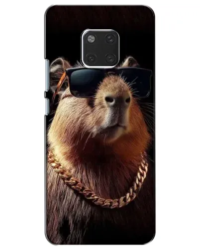 Чехол для Huawei Mate 20 (HMA-L09, HMA-L29) с картинкой «Капибара золотая цепь» Чехол для Huawei Mate 20 (HMA-L09, HMA-L29) с картинкой «Капибара золотая цепь»