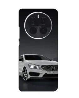 Чехол для Huawei Mate 70 Air с картинкой «Mercedes AMG GT Silver»