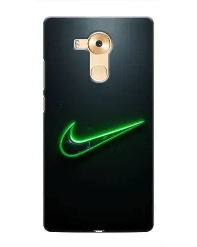 Чехол для Huawei Mate 8 (NXT) с картинкой «Неоновый контур Nike»