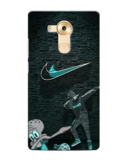 Чехол для Huawei Mate 8 (NXT) с картинкой «Спортивный арт Nike»