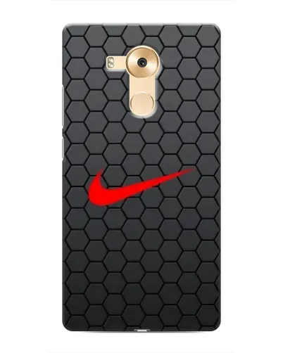 Чехол для Huawei Mate 8 (NXT) с картинкой «Nike — карбоновая сетка»