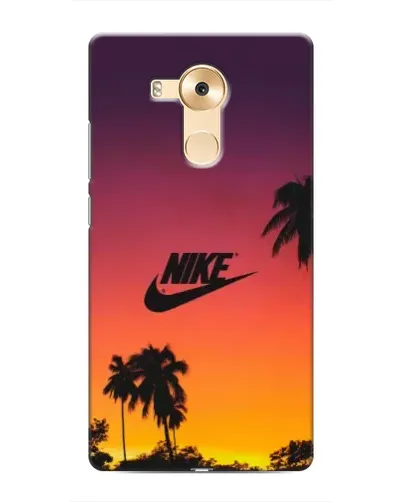 Чехол для Huawei Mate 8 (NXT) с картинкой «Nike на закате солнца»