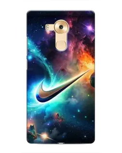 Чехол для Huawei Mate 8 (NXT) с картинкой «Космический Nike Swoosh»