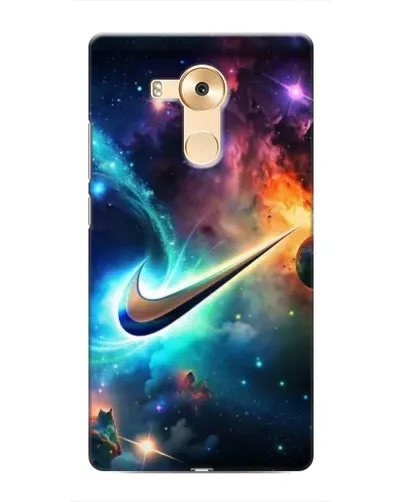 Чехол для Huawei Mate 8 (NXT) с картинкой «Космический Nike Swoosh»