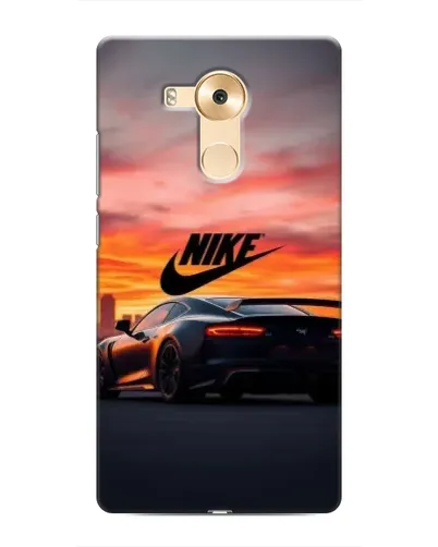 Чехол для Huawei Mate 8 (NXT) с картинкой «Nike и суперкар»