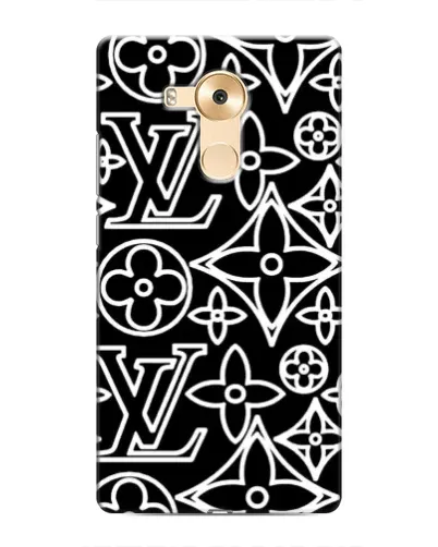 Чохол для Huawei Mate 8 (NXT) з картинкою «Чорно-білий візерунок LV» Чохол для Huawei Mate 8 (NXT) з картинкою «Чорно-білий візерунок LV»