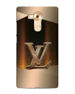 Чохол для Huawei Mate 8 (NXT) з картинкою «LV — золоте сяйво»