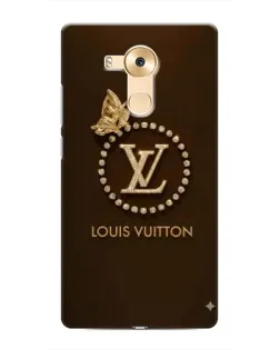 Чохол для Huawei Mate 8 (NXT) з картинкою «LV — золота печатка»