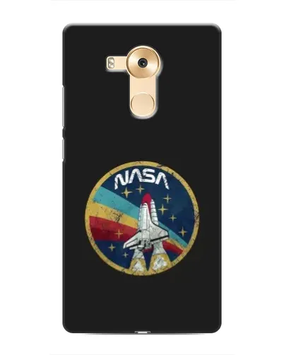 Чехол для Huawei Mate 8 (NXT) с картинкой «NASA — эмблема миссии»