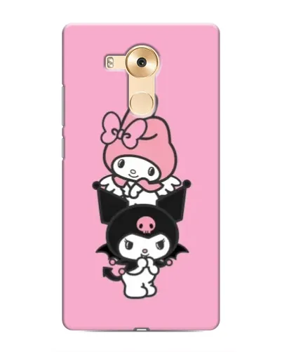 Чехол для Huawei Mate 8 (NXT) с картинкой «My Melody и Kuromi»