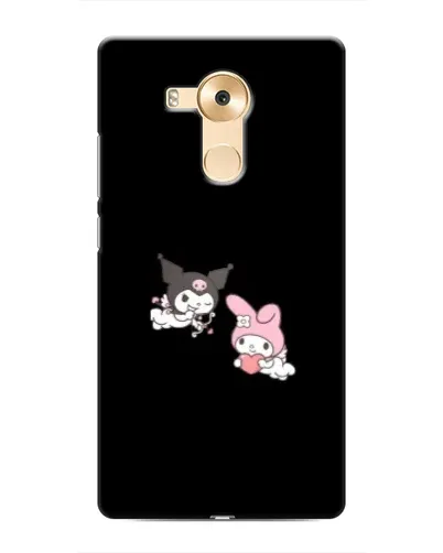Чехол для Huawei Mate 8 (NXT) с картинкой «My Melody и Kuromi»