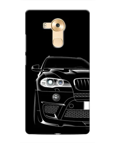 Чохол для Huawei Mate 8 (NXT) з картинкою «Темний силует BMW»