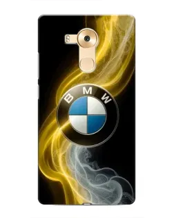 Чохол для Huawei Mate 8 (NXT) з картинкою «Золотистий дим BMW»