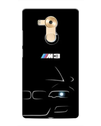 Чохол для Huawei Mate 8 (NXT) з картинкою «Мінімалістичний принт BMW M3»
