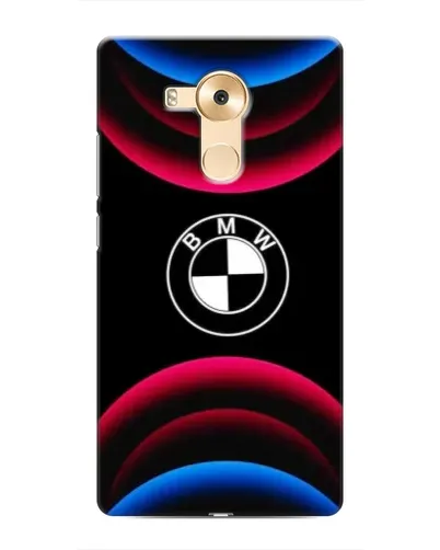 Чохол для Huawei Mate 8 (NXT) з картинкою «Логотип BMW та неонові дуги»