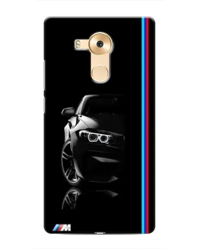 Чохол для Huawei Mate 8 (NXT) з картинкою «Силует BMW в темряві»