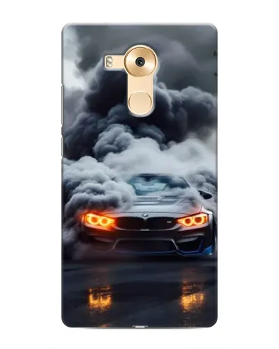 Чохол для Huawei Mate 8 (NXT) з картинкою «BMW у диму»