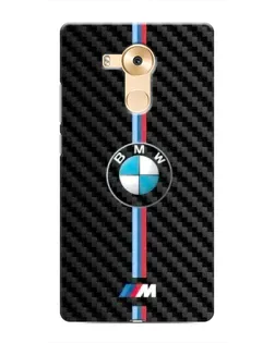 Чохол для Huawei Mate 8 (NXT) з картинкою «Емблема BMW та карбон»