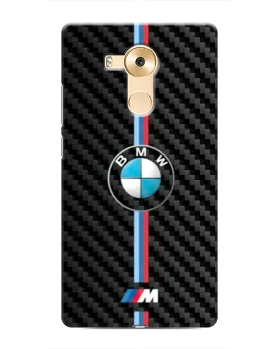 Чохол для Huawei Mate 8 (NXT) з картинкою «Емблема BMW та карбон»