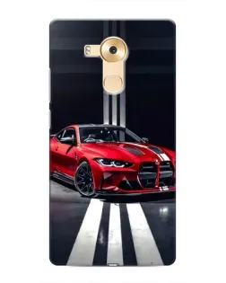 Чохол для Huawei Mate 8 (NXT) з картинкою «Червона BMW на дорозі»