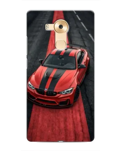 Чохол для Huawei Mate 8 (NXT) з картинкою «BMW на червоній доріжці»