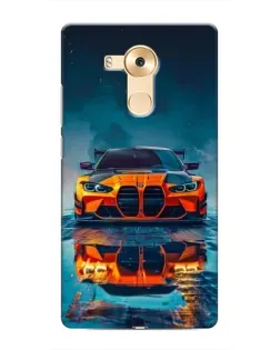 Чохол для Huawei Mate 8 (NXT) з картинкою «BMW — золота емблема»