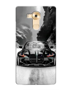 Чохол для Huawei Mate 8 (NXT) з картинкою «BMW — акварельний дрифт»