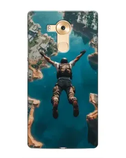 Чохол для Huawei Mate 8 (NXT) з картинкою «PUBG — вільне падіння»