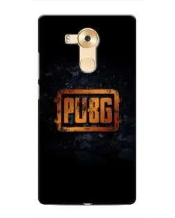 Чохол для Huawei Mate 8 (NXT) з картинкою «PUBG — золотий логотип»