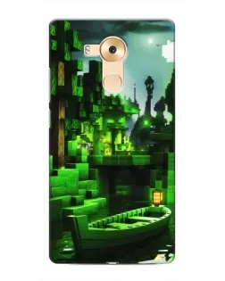 Чехол для Huawei Mate 8 (NXT) с картинкой «Minecraft лесной пейзаж» Чехол для Huawei Mate 8 (NXT) с картинкой «Minecraft лесной пейзаж»