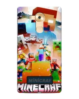 Чехол для Huawei Mate 8 (NXT) с картинкой «Minecraft герои игры» Чехол для Huawei Mate 8 (NXT) с картинкой «Minecraft герои игры»