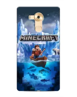 Чехол для Huawei Mate 8 (NXT) с картинкой «Minecraft ледяной мир» Чехол для Huawei Mate 8 (NXT) с картинкой «Minecraft ледяной мир»