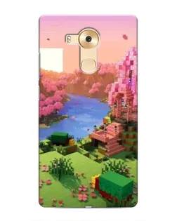 Чехол для Huawei Mate 8 (NXT) с картинкой «Розовое дерево Minecraft» Чехол для Huawei Mate 8 (NXT) с картинкой «Розовое дерево Minecraft»