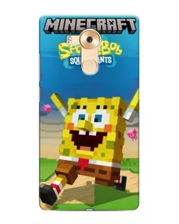 Чехол для Huawei Mate 8 (NXT) с картинкой «Губка Боб Minecraft» Чехол для Huawei Mate 8 (NXT) с картинкой «Губка Боб Minecraft»