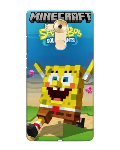 Чехол для Huawei Mate 8 (NXT) с картинкой «Губка Боб Minecraft» Чехол для Huawei Mate 8 (NXT) с картинкой «Губка Боб Minecraft»