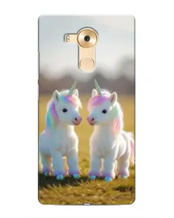 Чохол для Huawei Mate 8 (NXT) з картинкою «Пара єдинорогів» Чохол для Huawei Mate 8 (NXT) з картинкою «Пара єдинорогів»