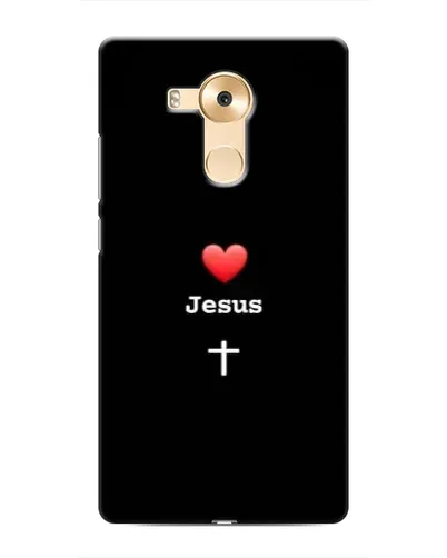 Чохол для Huawei Mate 8 (NXT) з картинкою «Серце - Jesus»