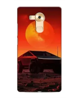 Чохол для Huawei Mate 8 (NXT) з картинкою «Cybertruck на Марсі»