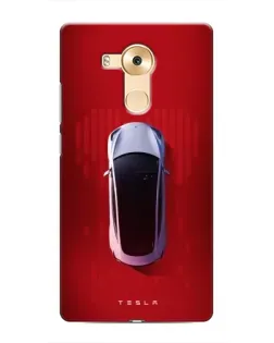 Чохол для Huawei Mate 8 (NXT) з картинкою «Tesla Top View»