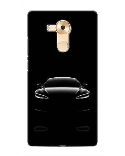 Чохол для Huawei Mate 8 (NXT) з картинкою «Силует Tesla Night»