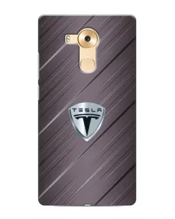 Чохол для Huawei Mate 8 (NXT) з картинкою «Металева текстура Tesla»