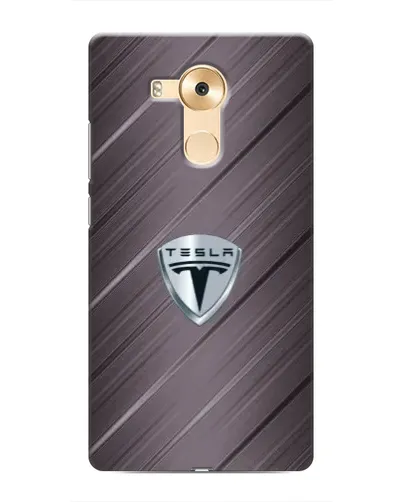 Чохол для Huawei Mate 8 (NXT) з картинкою «Металева текстура Tesla»