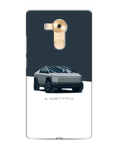 Чохол для Huawei Mate 8 (NXT) з картинкою «Сріблястий Cybertruck Tesla»