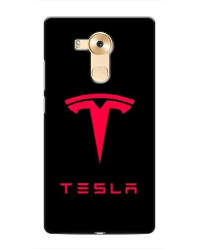 Чохол для Huawei Mate 8 (NXT) з картинкою «Tesla Red Logo»